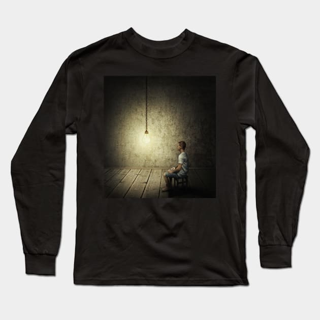 idea concept Long Sleeve T-Shirt by psychoshadow